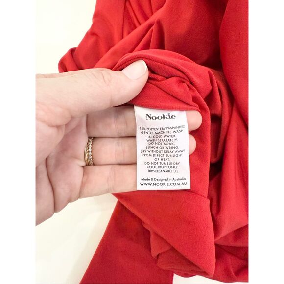 Nookie Red Mini Dress - Picture 5 of 5